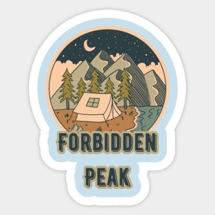 Forbidden Peak Sticker